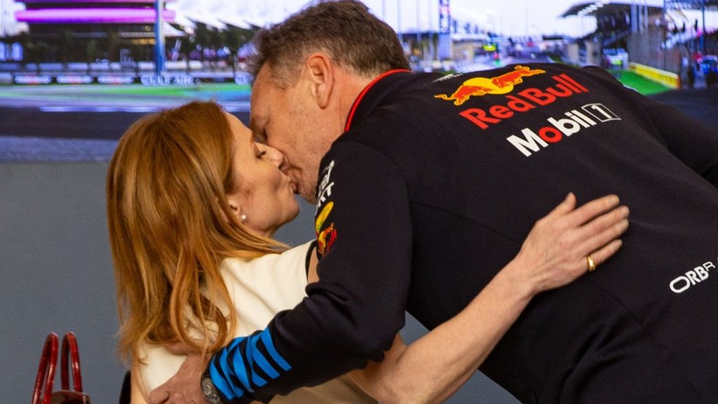 Christian Horner and wife Geri in display of unity at Bahrain Grand Prix