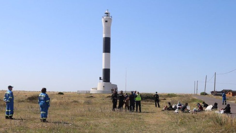 Migrants in Dungeness