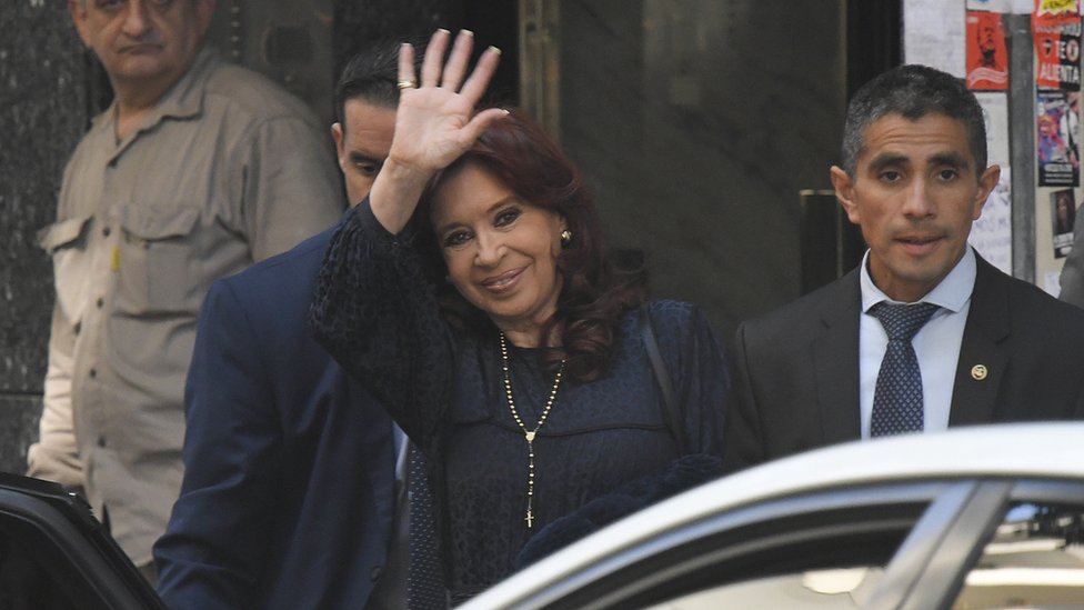 'I'm alive because of God' - Argentine VP Kirchner on failed gun attack