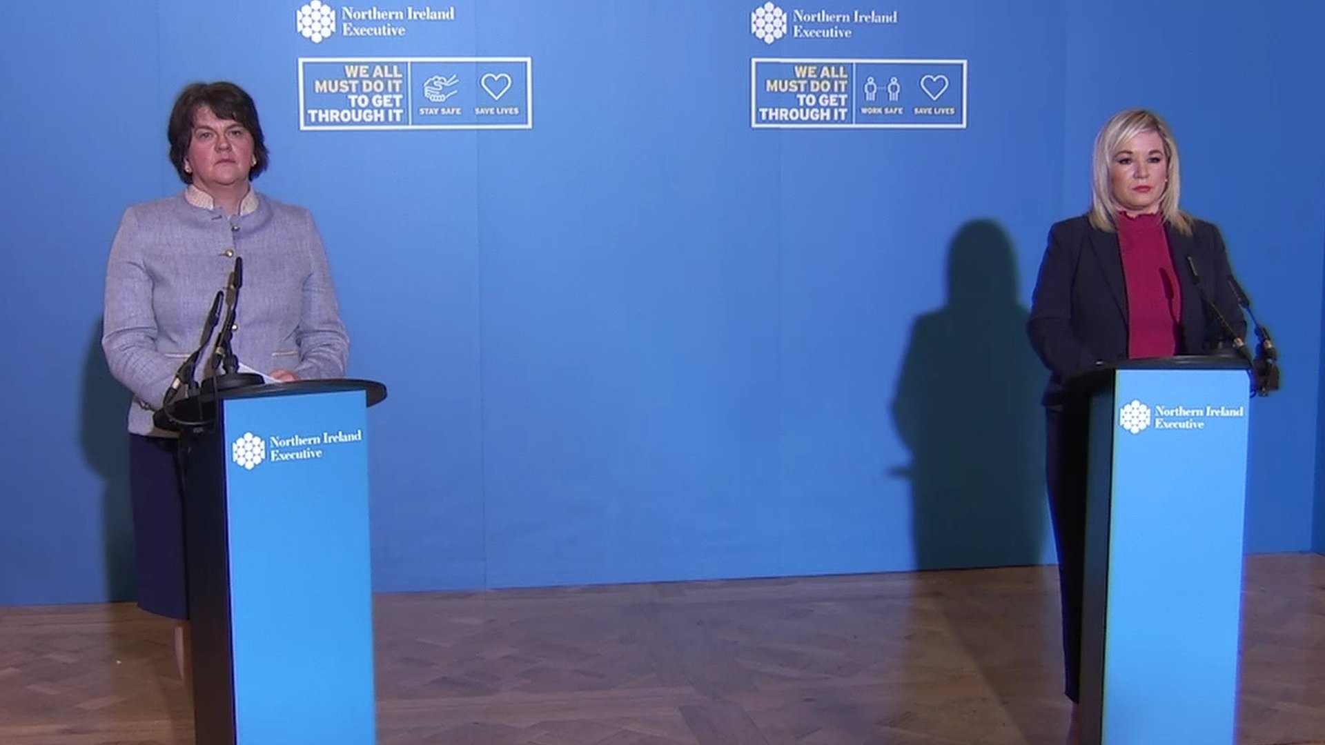 Coronavirus Covid Restrictions A Wake Up Call Says Arlene Foster Bbc News