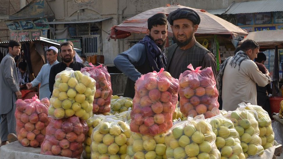 Mercado en Afganistán