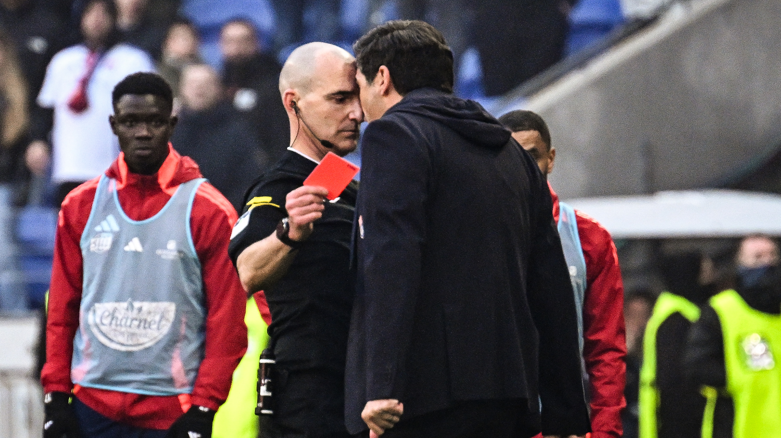 Lyon manager Paulo Fonseca gets a 9-month ban for queuing up for referees in ugly confrontation