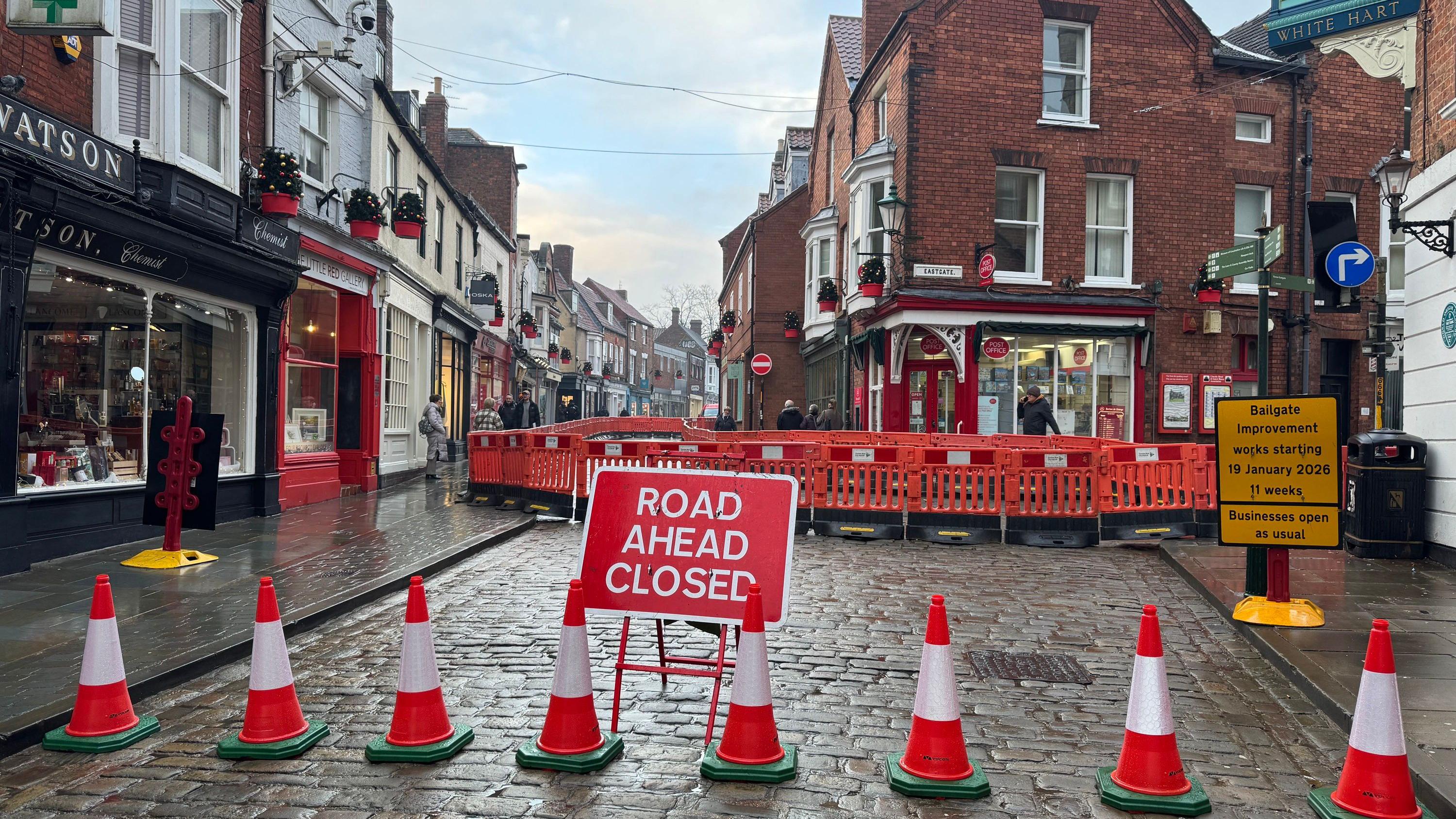 Free one-hour parking during Lincoln Bailgate roadworks