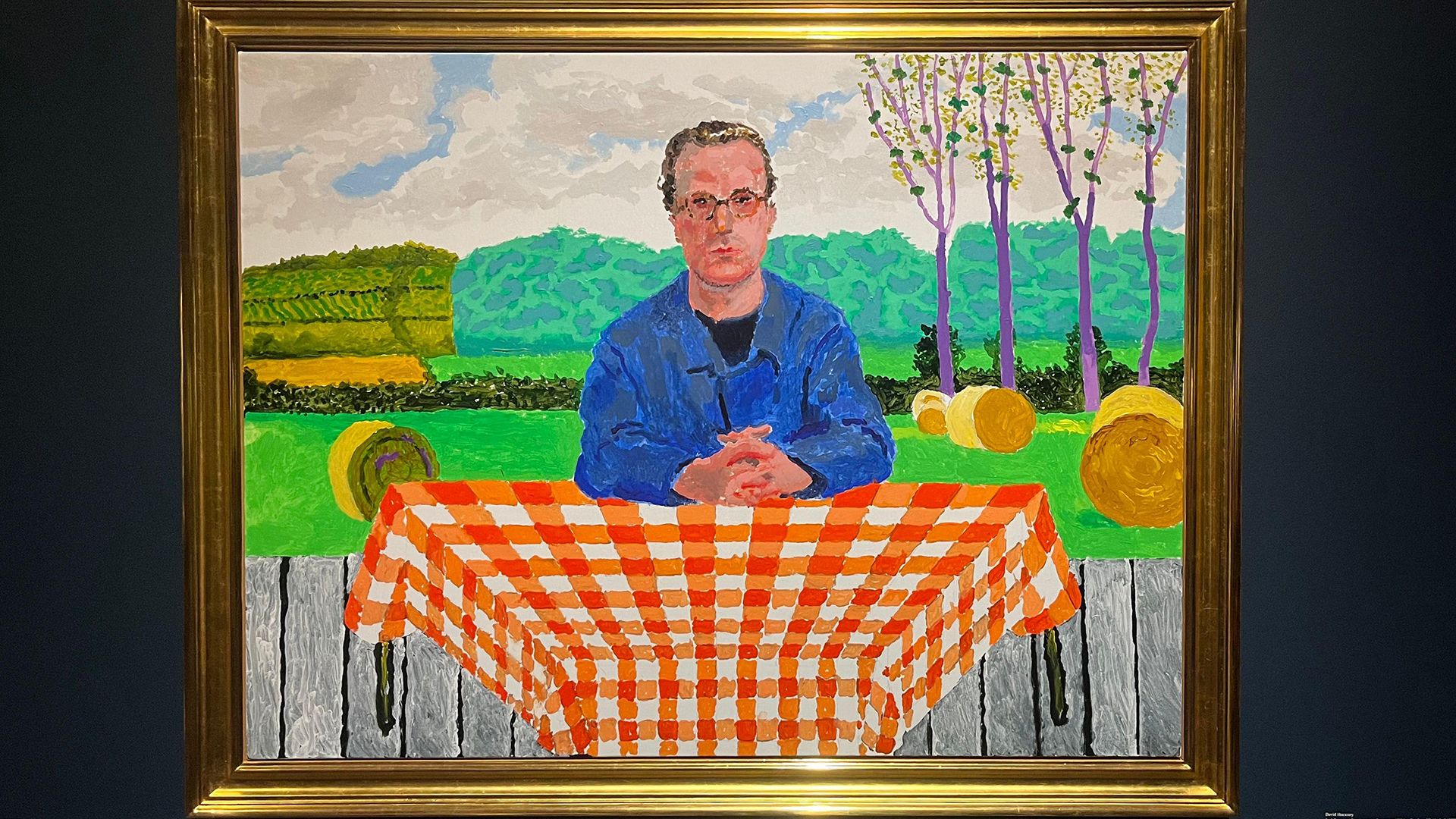 Malvern optometrist painted by David Hockney for new exhibition