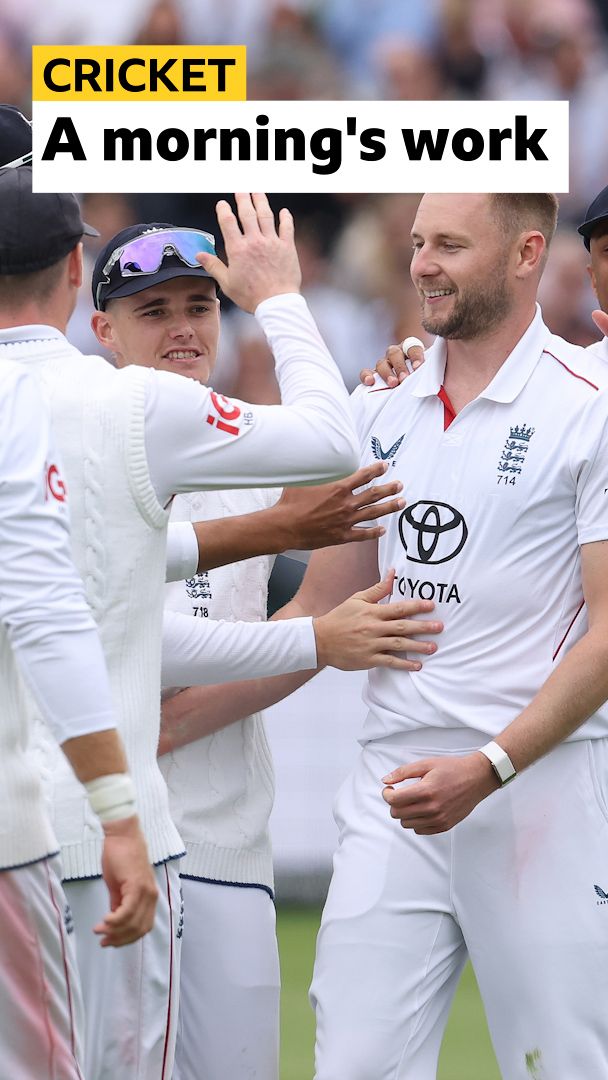 Fantastic five - job done for England