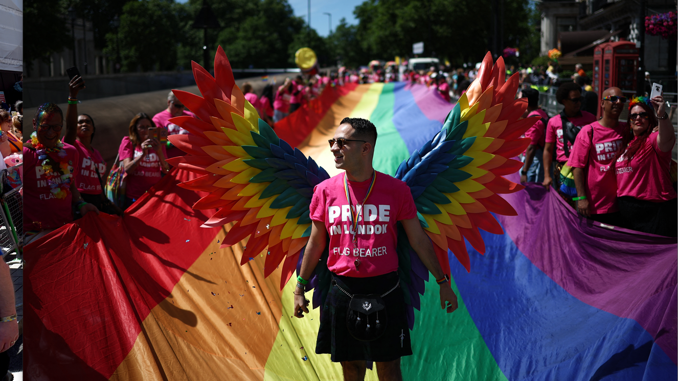 Pride in London: Thousands take part in parade