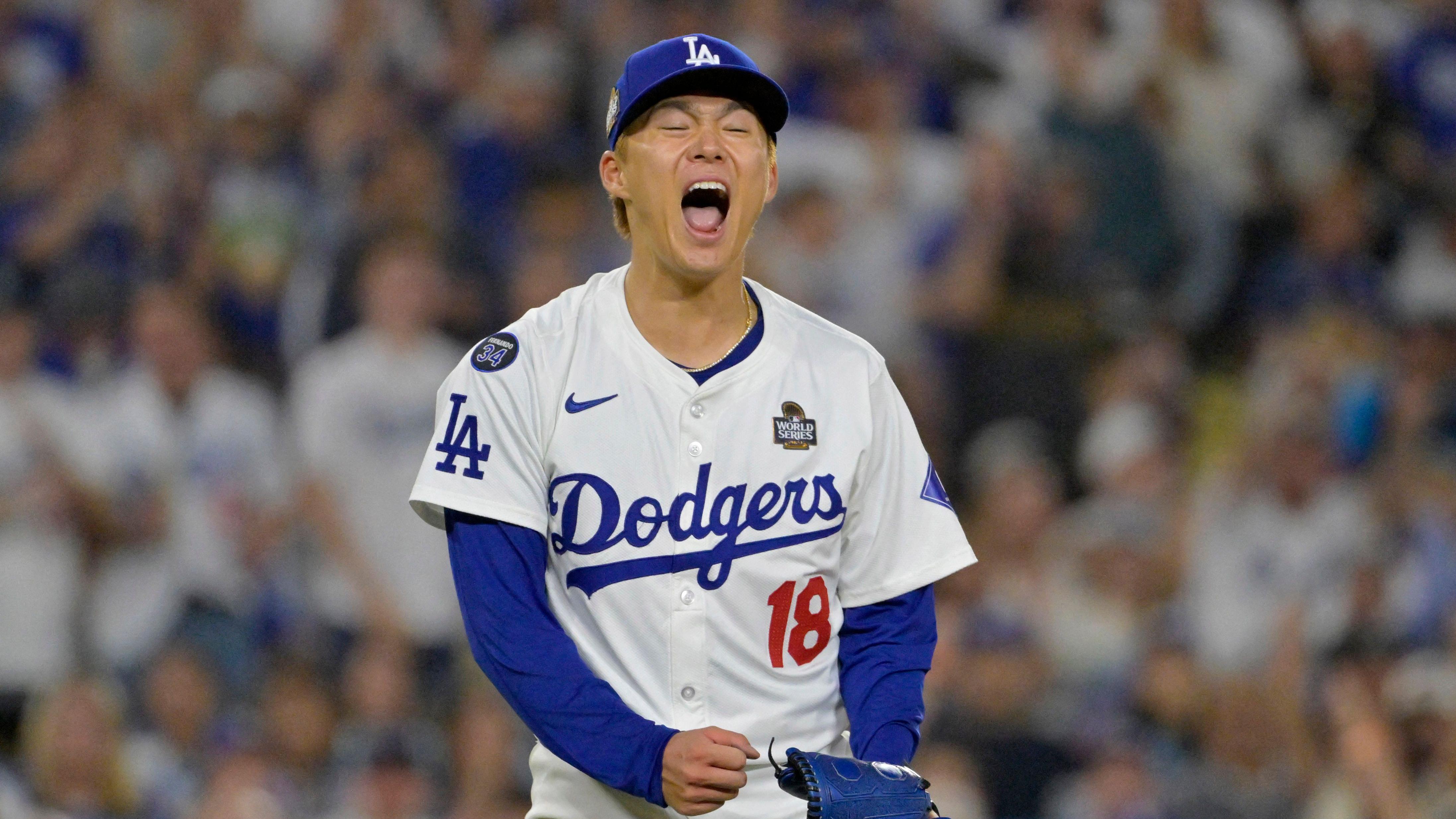 MLB World Series 2024: Dodgers 4-2 Yankees - Yoshinobu Yamamoto