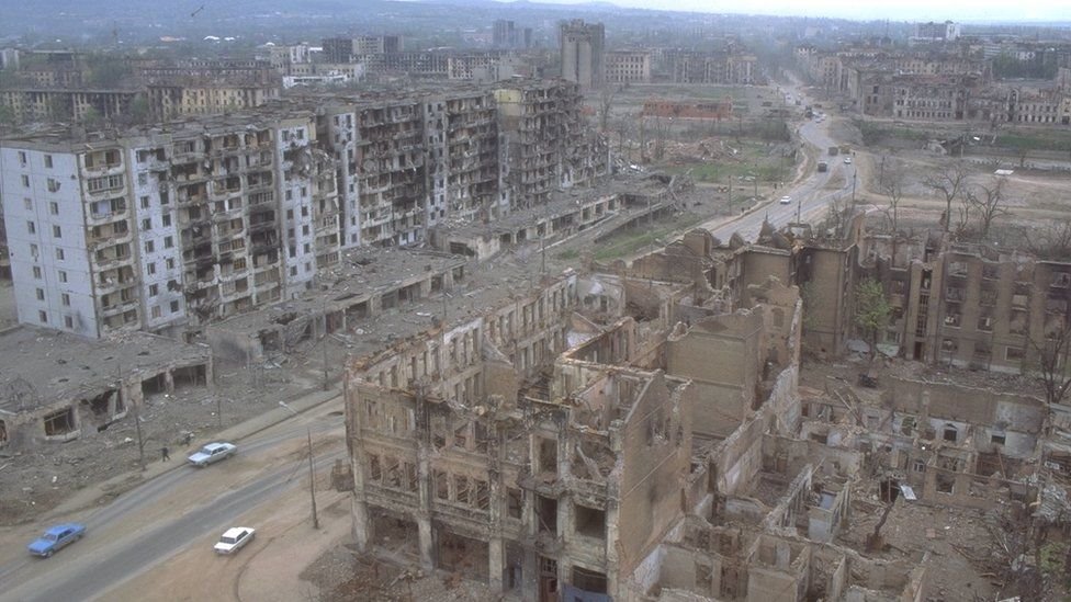 روسيا وأوكرانيا: قبل ماريوبول اختبرت حلب وغروزني الآلة العسكرية الروسية المدمرة 2 مدينة غروزني