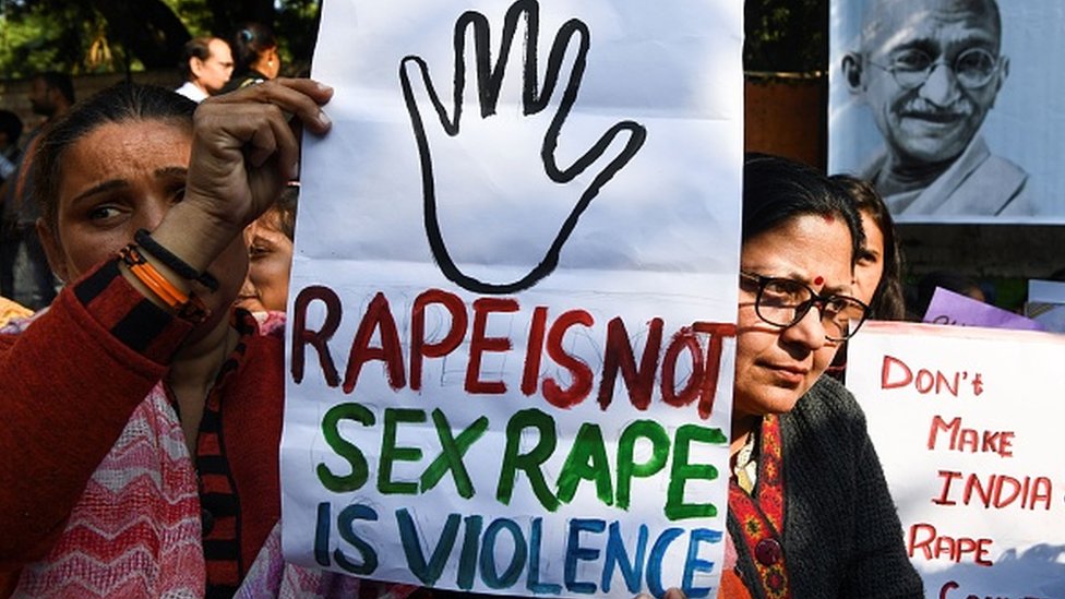 مظاهرة في الهند لمناهضة العنف الجنسي