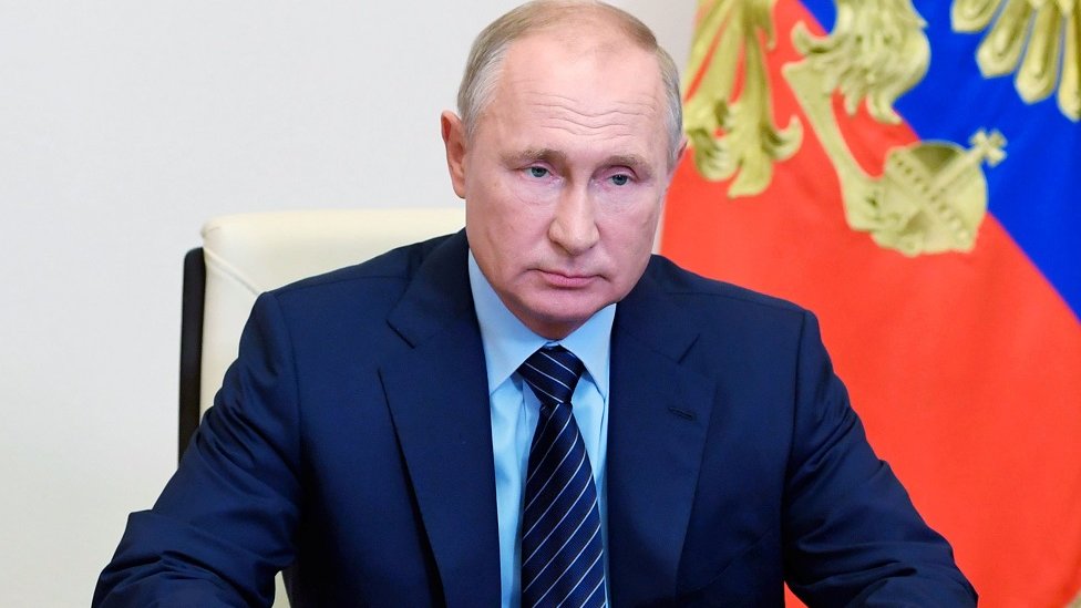Выступление президента России Владимира Путина в конце июля