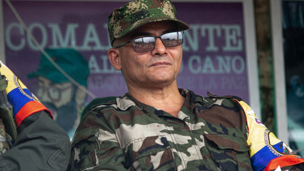 Alias Iván Mordisco, líder de las disidencias de las FARC.