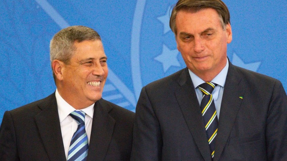 Quem é Braga Netto, general cotado para vice de Bolsonaro na chapa à  reeleição - BBC News Brasil