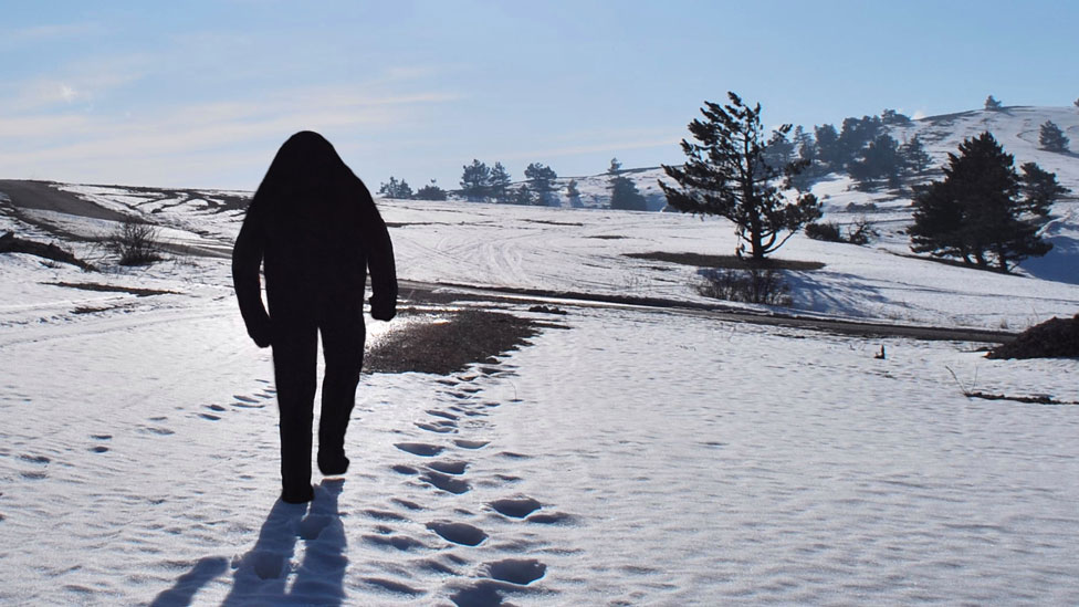 Los supuestos avistamientos del hombre abominable de las nieves se han registrado durante siglos. Ilustración de un yeti