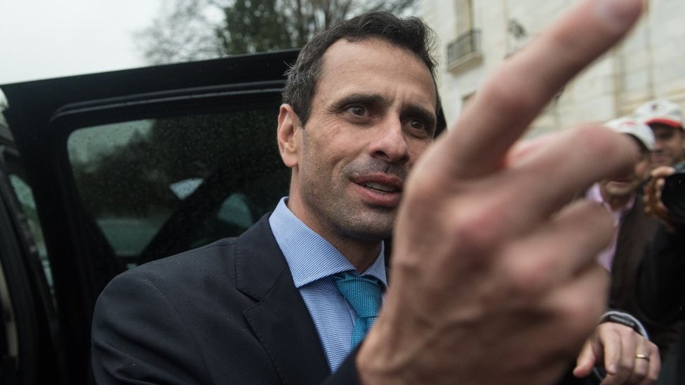 Capriles pide que las sentencias sean eliminadas en su totalidad. Henrique Capriles