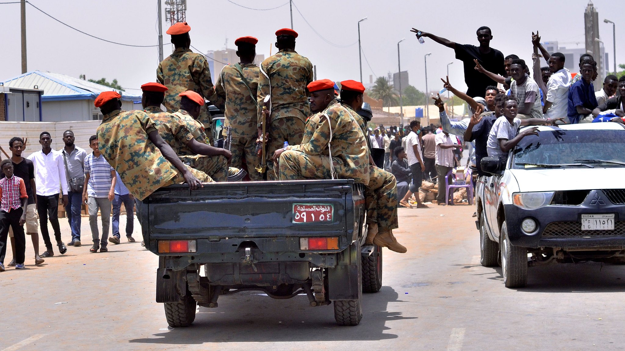 Omar al-Bashir: Sudan military coup topples ruler after protests - BBC News