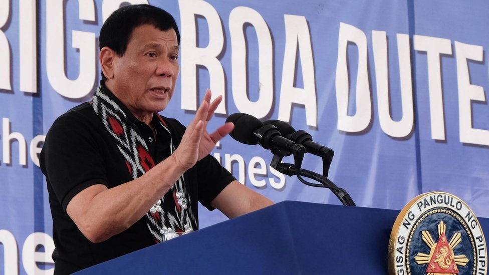 Rodrigo Duterte: Philippines leader 'not ready' to talk to rebels - BBC News