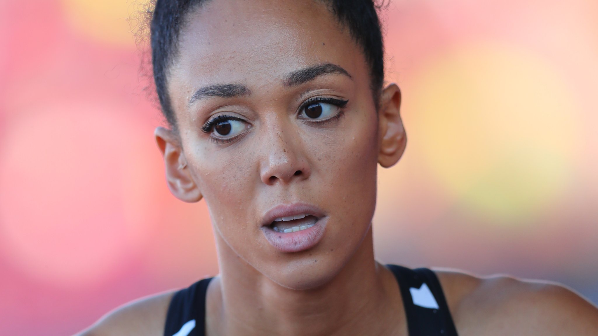 Katarina Johnson-Thompson short of best at British Grand Prix but 'improving every week'