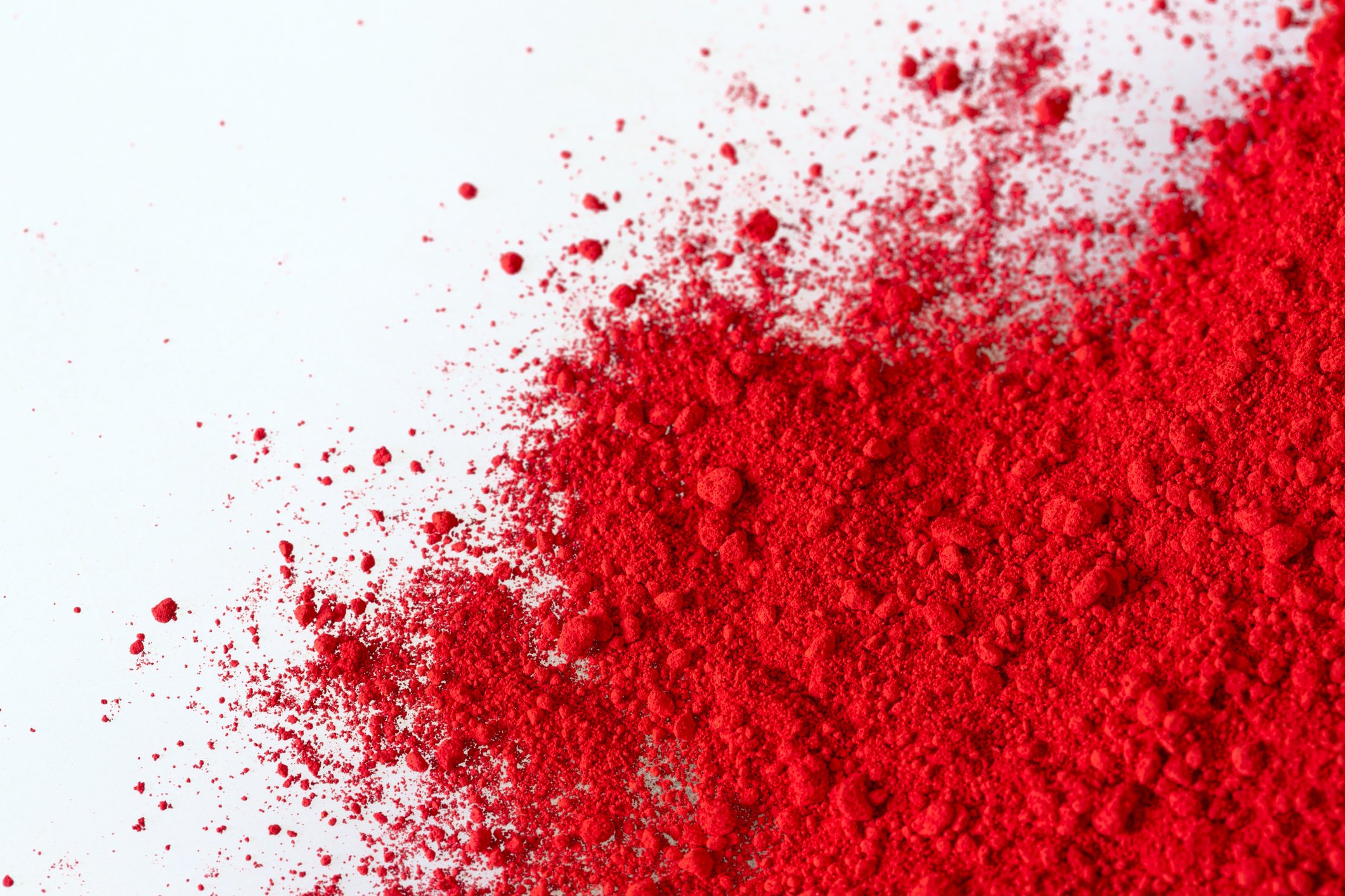 pigmento rojo