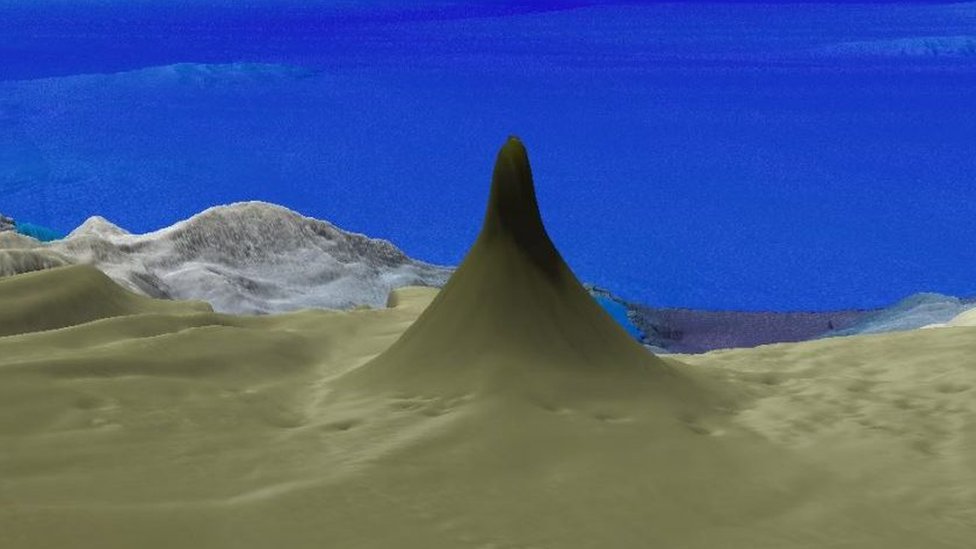 Una imagen en 3D del arrecife desconectado de la Gran Barrera de Coral