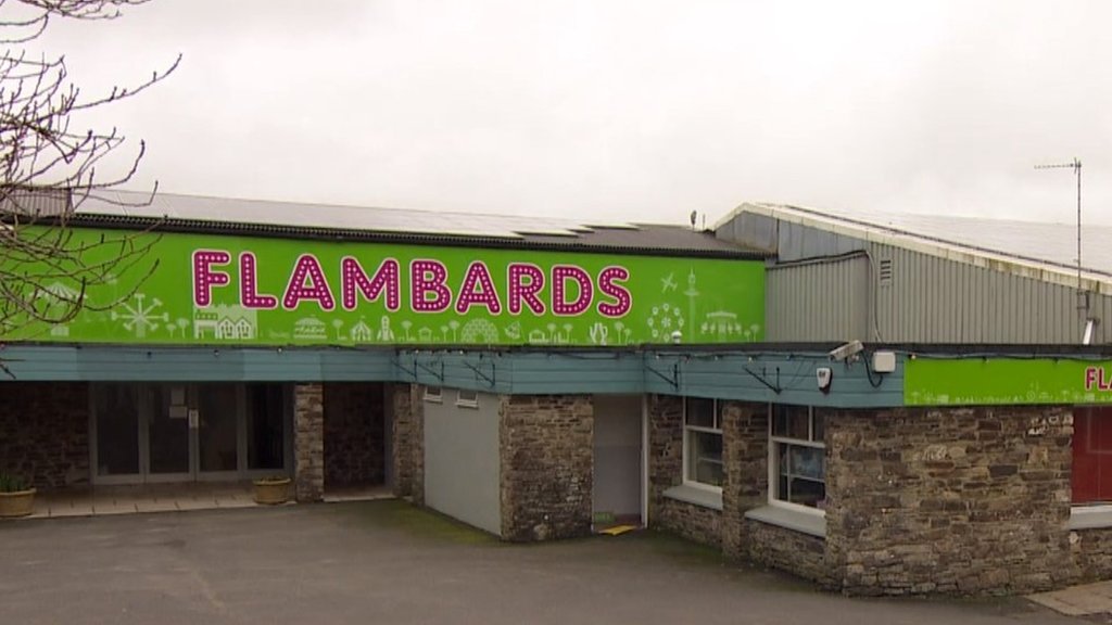 Ride closed after incident at Flambards in Cornwall