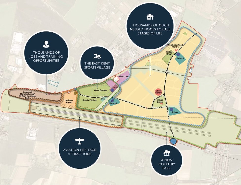 Новый генеральный план аэропорта Манстон