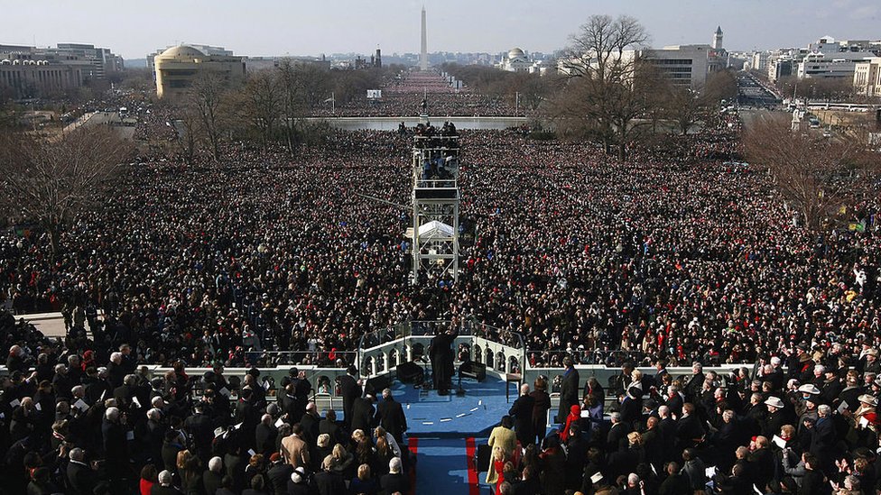 Joe Biden Inauguration When Are He And Kamala Harris Sworn In Bbc News