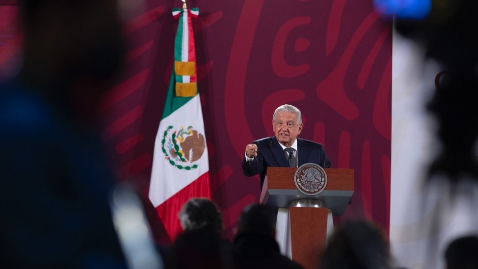 López Obrador en conferencia de prensa