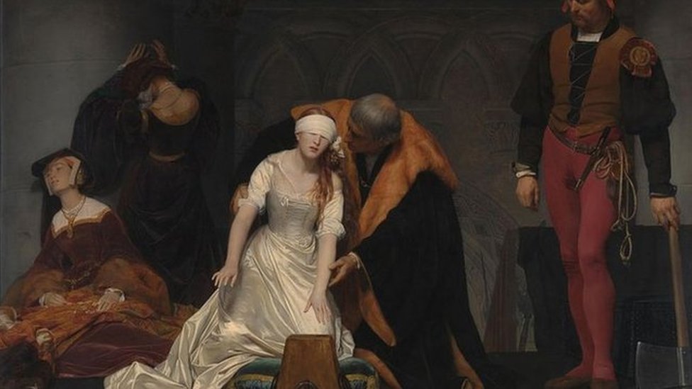 Lady Jane Grey é executada