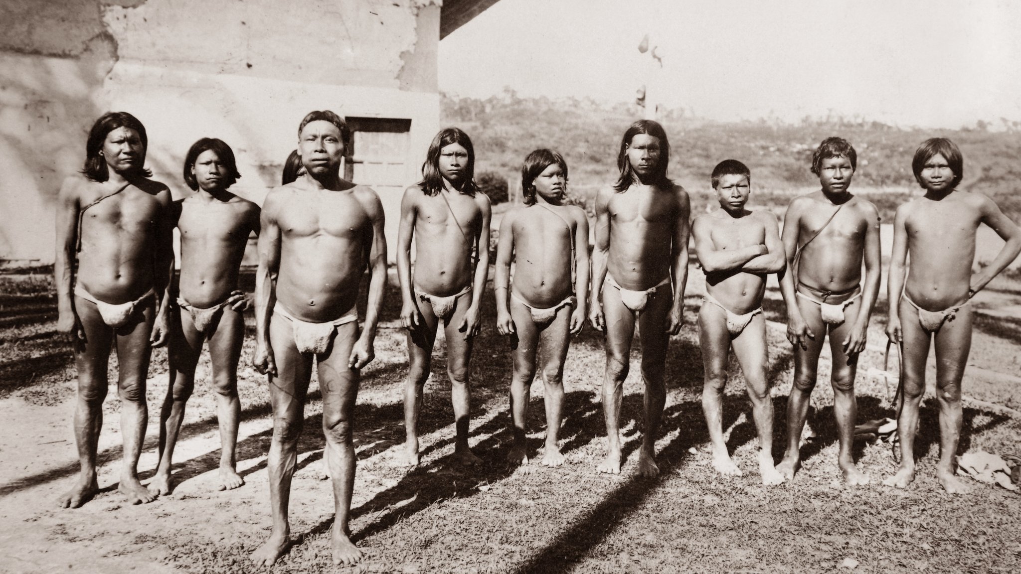 Indígenas em La Chorrera