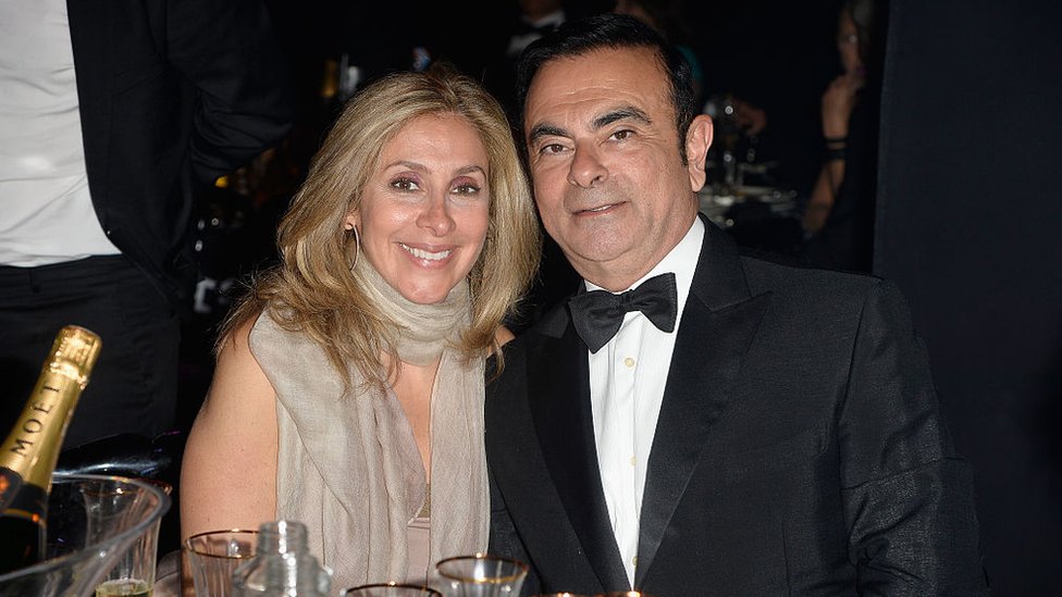Carlos ve Carole Ghosn