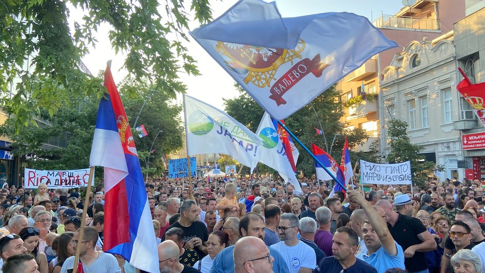 Protest u Šapcu, 29. jul 2024.