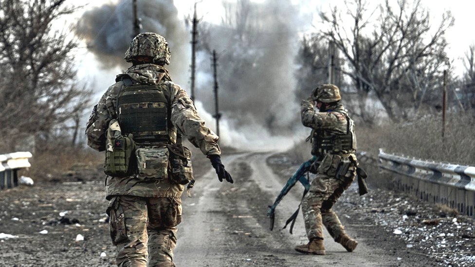 Ukraine war: Soldier tells BBC of front-line hell