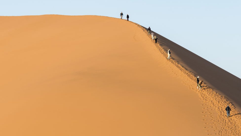 Big Daddy dune: Namibia angered by tourists posing naked in dune safari