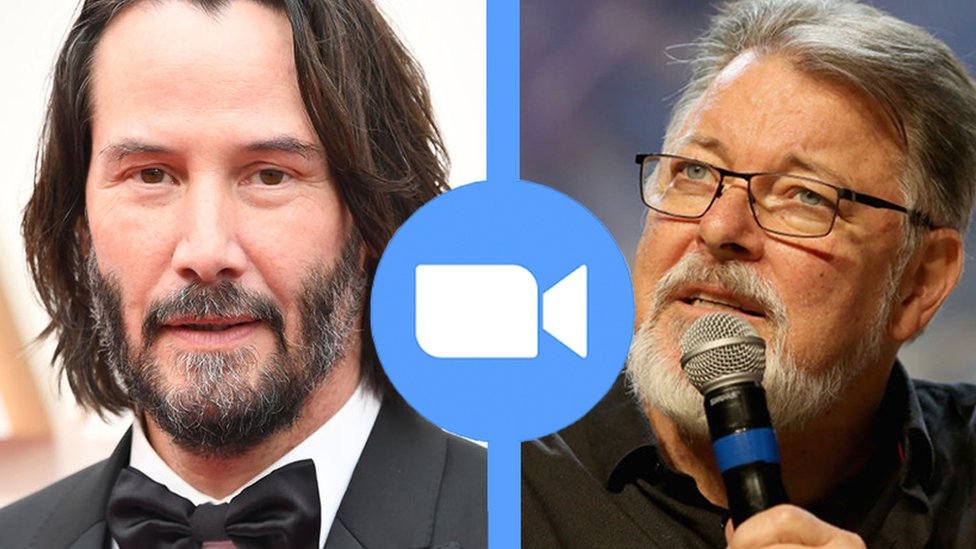 Would you pay to Zoom Keanu Reeves or Star Trek's Riker?