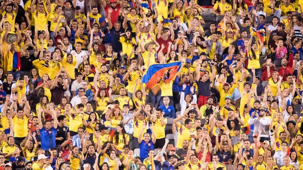 Fanáticos colombianos