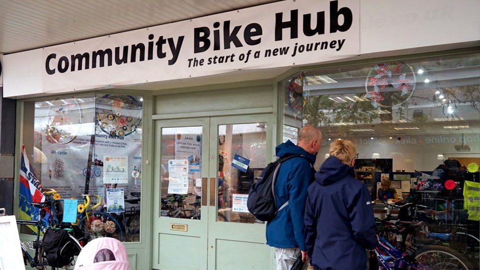 The hub community bike outlet shop