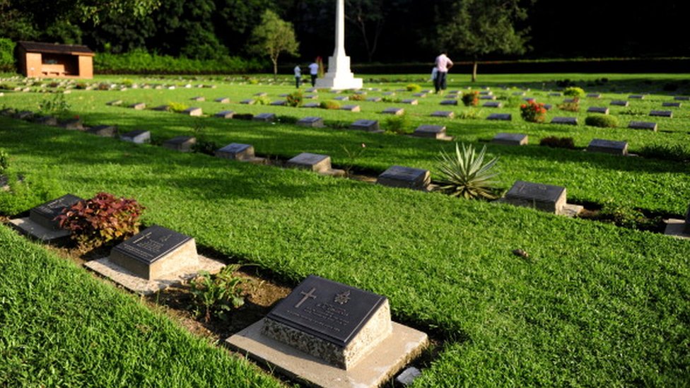 A graveyard in Australia