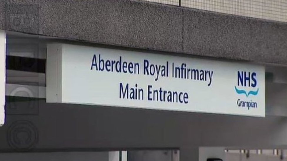 Flooding Hits Aberdeen Royal Infirmary Dispensary - BBC News