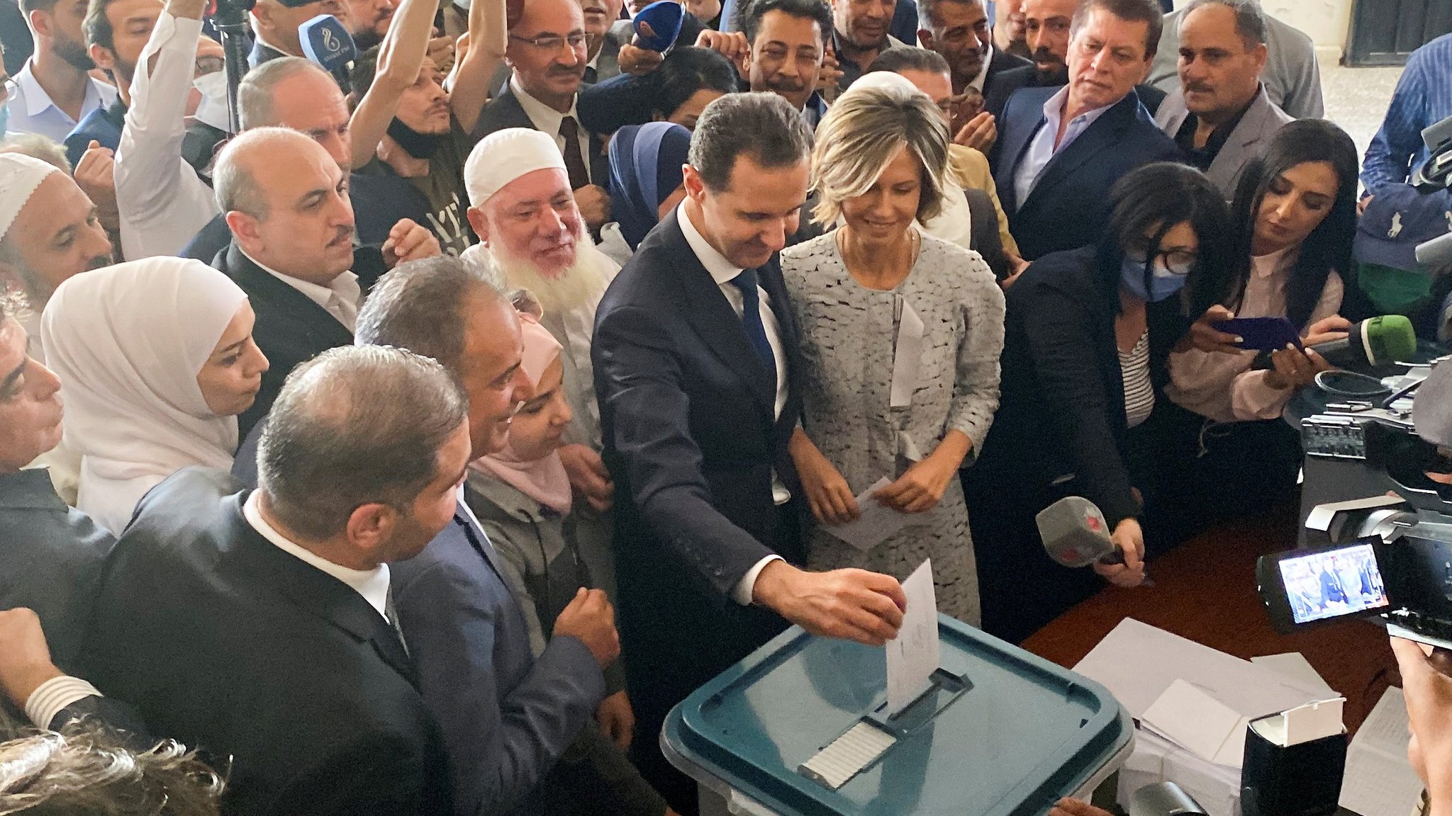 Syria holds presidential election dismissed as farce by opposition