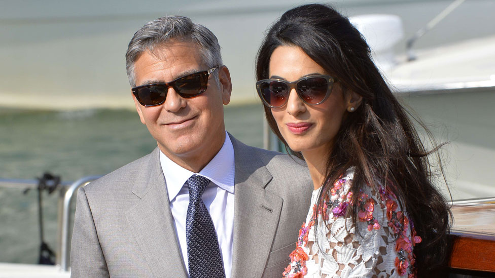 George ve Amal Clooney
