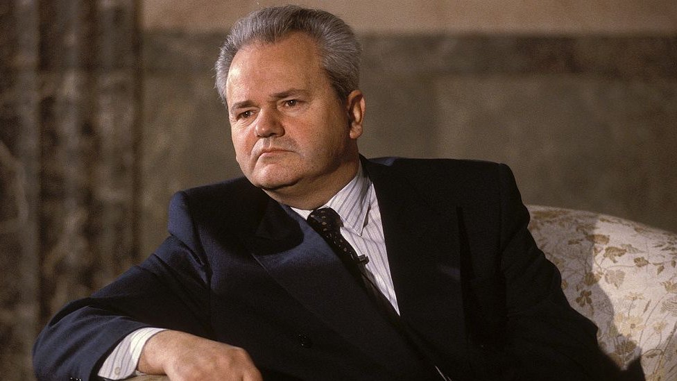Slobodan Milosevic.