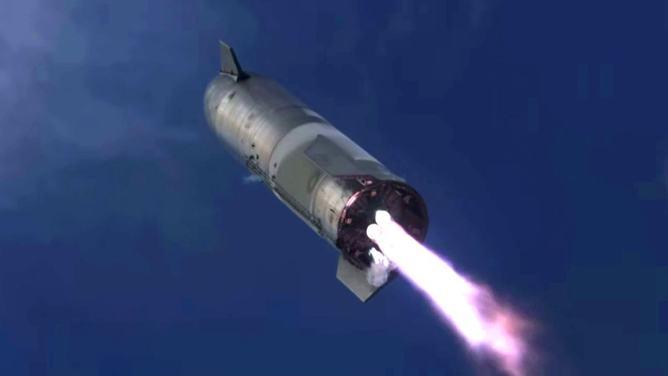 Spacex S Starship Rocket Lands But Then Explodes c News