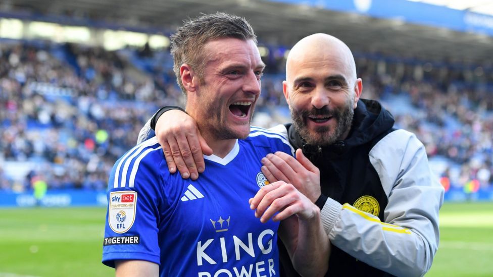 Leicester City promoted to the Premier League: Jamie Vardy's influence - BBC Sport