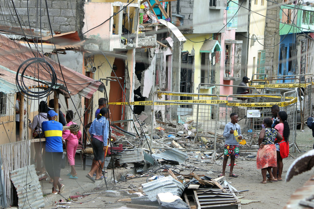 atentado en el barrio Cristo del Consuelo de Guayaquil