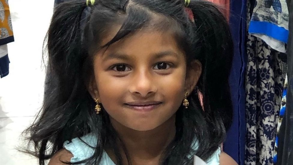 Mitcham girl death: Sayagi Sivanantham, 5, named as victim - BBC News