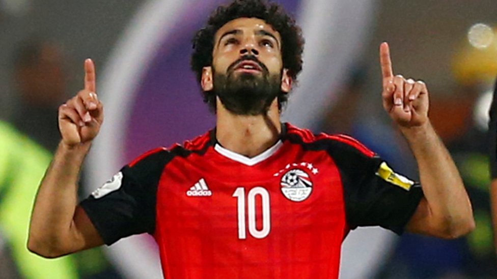 El delantero estuvo involucrado en los sietes goles que anotó Egipto en la última fase del proceso de clasificación a Rusia 2018. Mohamed Salah