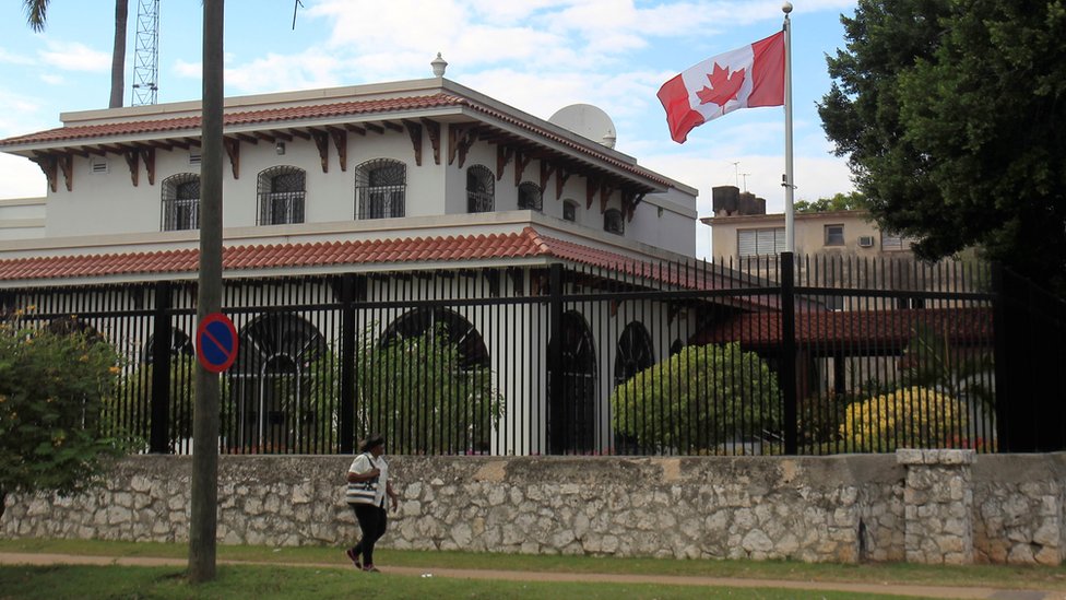 Embajada de Canadá en La Habana.