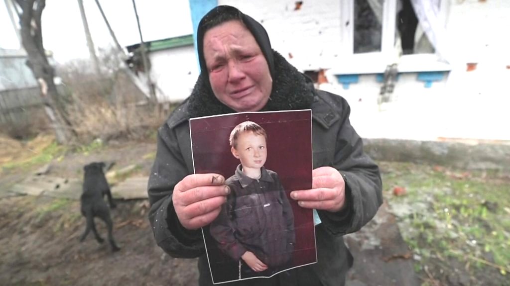 The Ukrainian mother who had to bury her own son