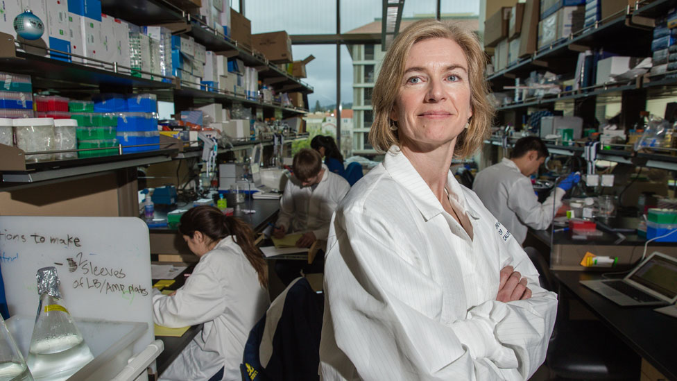 Jennifer Doudna en la Universidad de California, en Berkeley