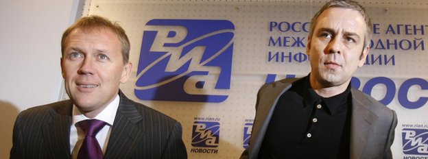 Андрей Луговой (слева) и Дмитрий Ковтун